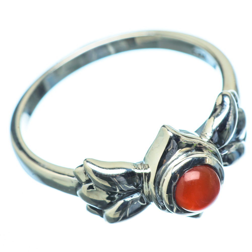 Red Onyx Rings handcrafted by Ana Silver Co - RING19766