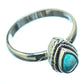 Tibetan Turquoise Rings handcrafted by Ana Silver Co - RING19823