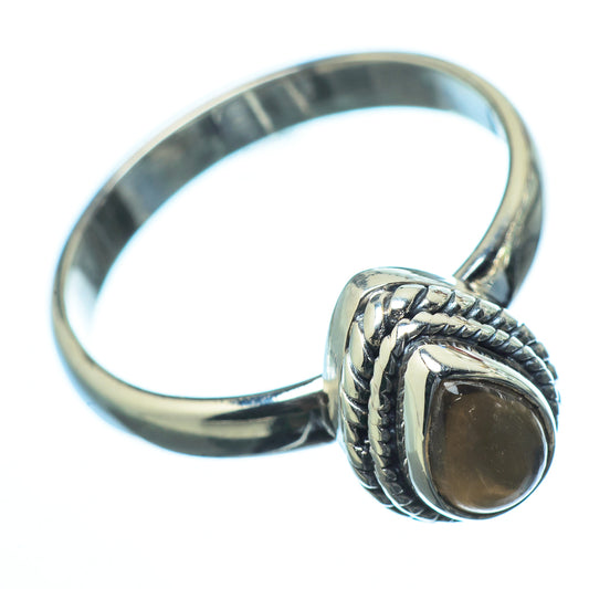 Smoky Quartz Rings handcrafted by Ana Silver Co - RING19872