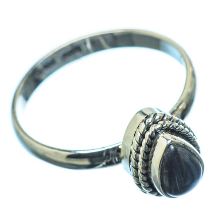 Psilomelane Rings handcrafted by Ana Silver Co - RING19883