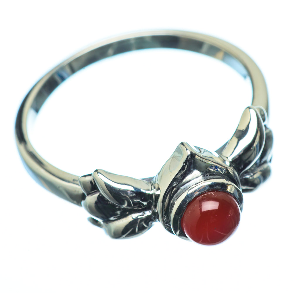 Red Onyx Rings handcrafted by Ana Silver Co - RING20040