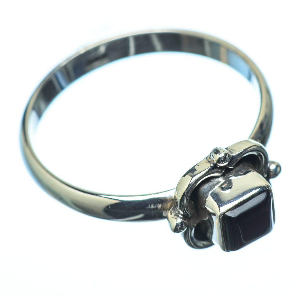 Black Onyx Rings handcrafted by Ana Silver Co - RING20047