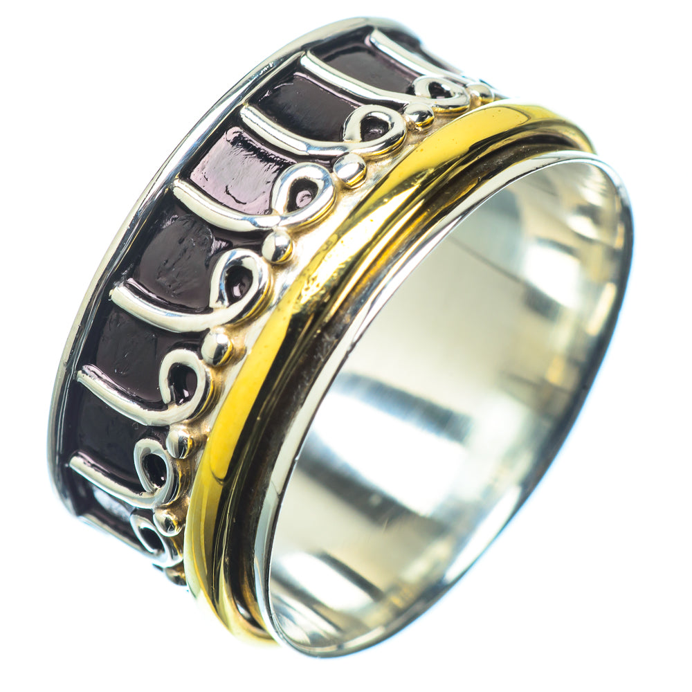 Meditation Spinner Rings handcrafted by Ana Silver Co - RING20091