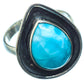 Larimar Rings handcrafted by Ana Silver Co - RING20099