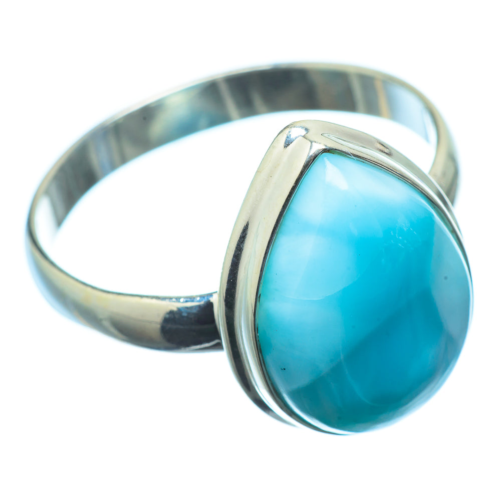 Larimar Rings handcrafted by Ana Silver Co - RING20166
