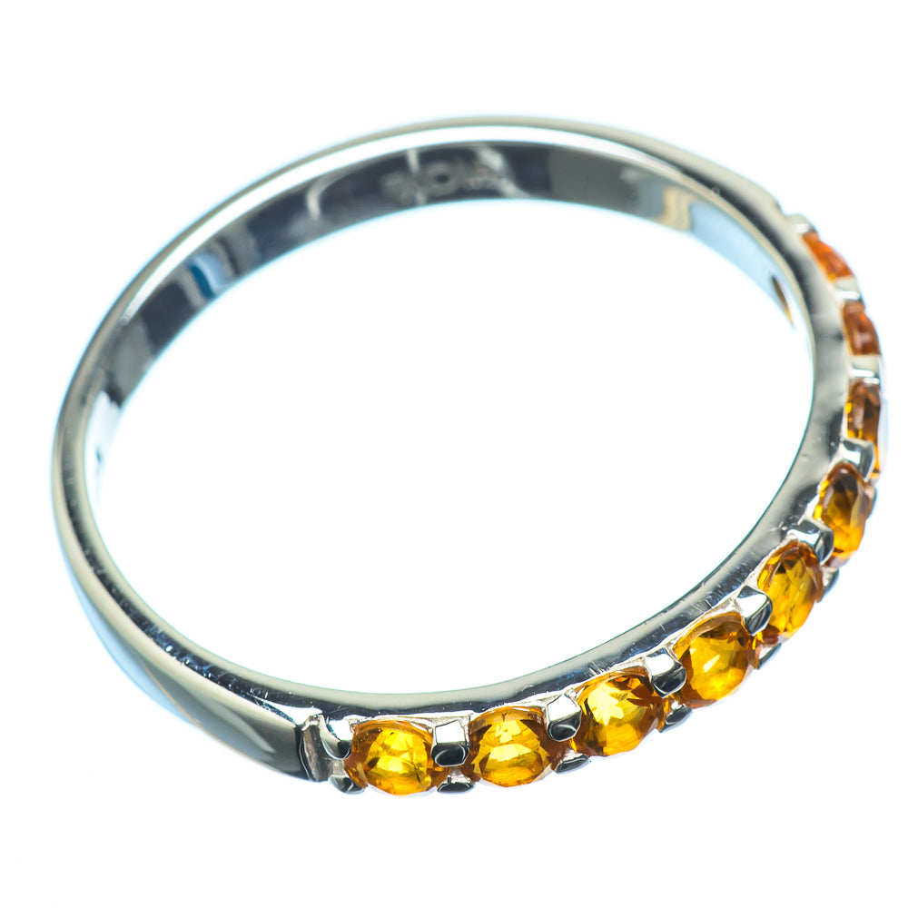 Citrine Rings handcrafted by Ana Silver Co - RING20172