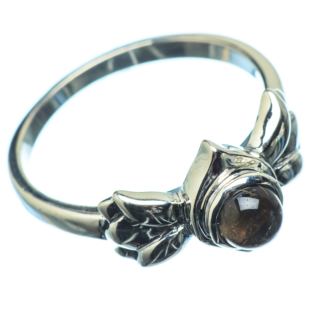 Smoky Quartz Rings handcrafted by Ana Silver Co - RING20191