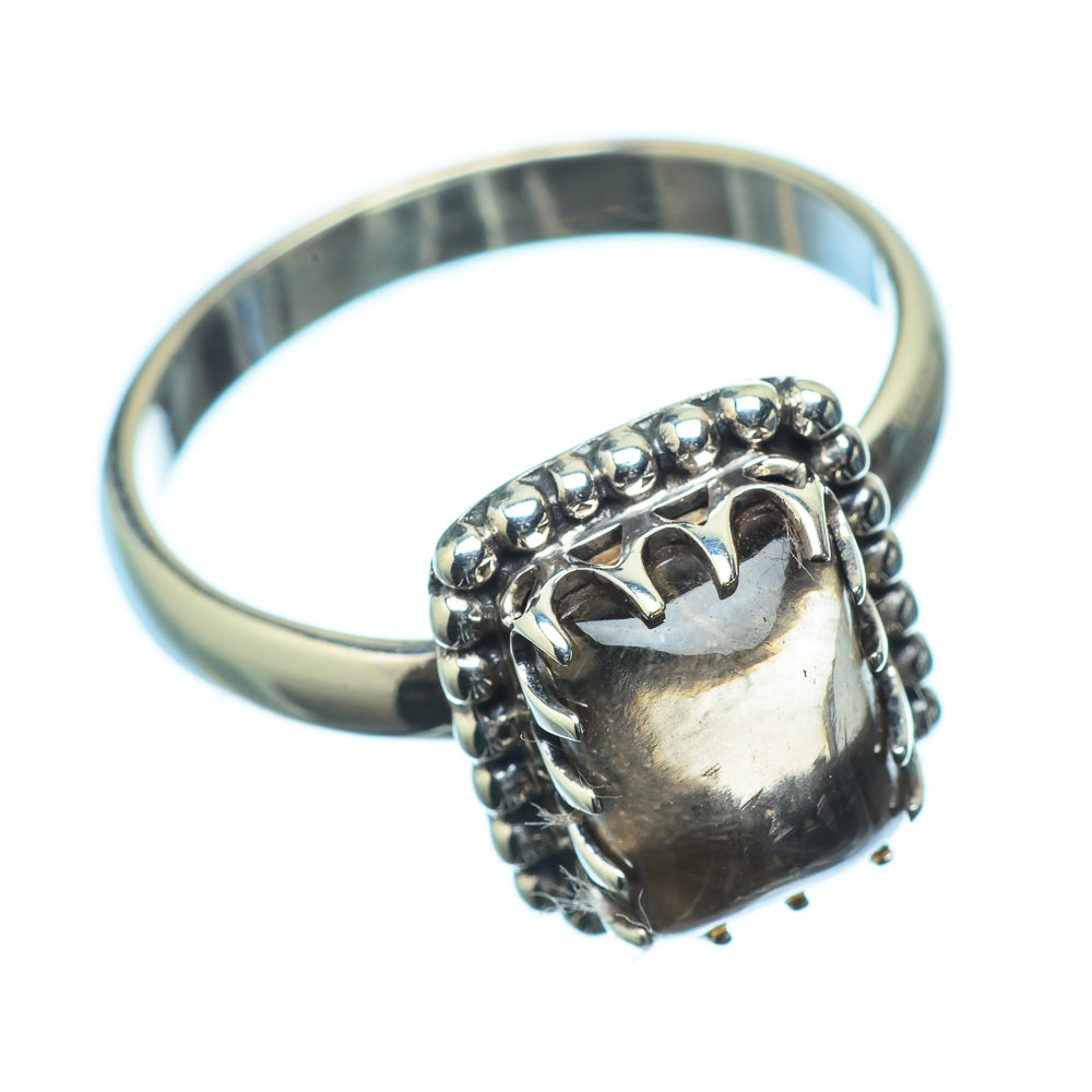 Smoky Quartz Rings handcrafted by Ana Silver Co - RING20211