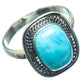 Larimar Rings handcrafted by Ana Silver Co - RING20264