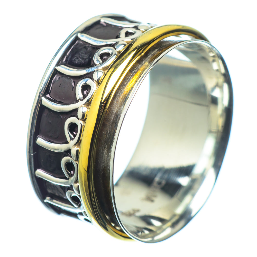 Meditation Spinner Rings handcrafted by Ana Silver Co - RING20402