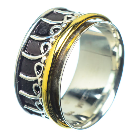 Meditation Spinner Rings handcrafted by Ana Silver Co - RING20402