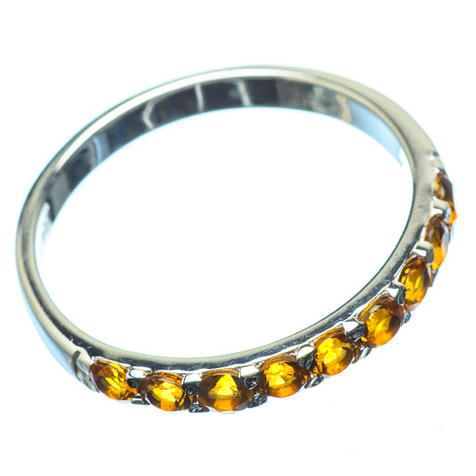 Citrine Rings handcrafted by Ana Silver Co - RING20422
