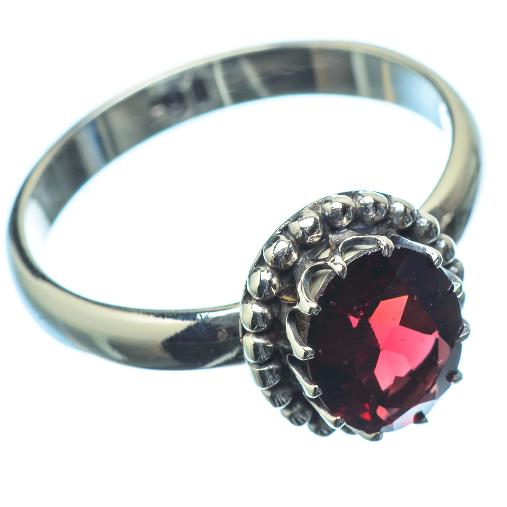 Garnet Rings handcrafted by Ana Silver Co - RING20425