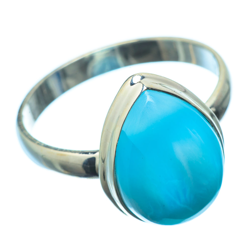 Larimar Rings handcrafted by Ana Silver Co - RING20441