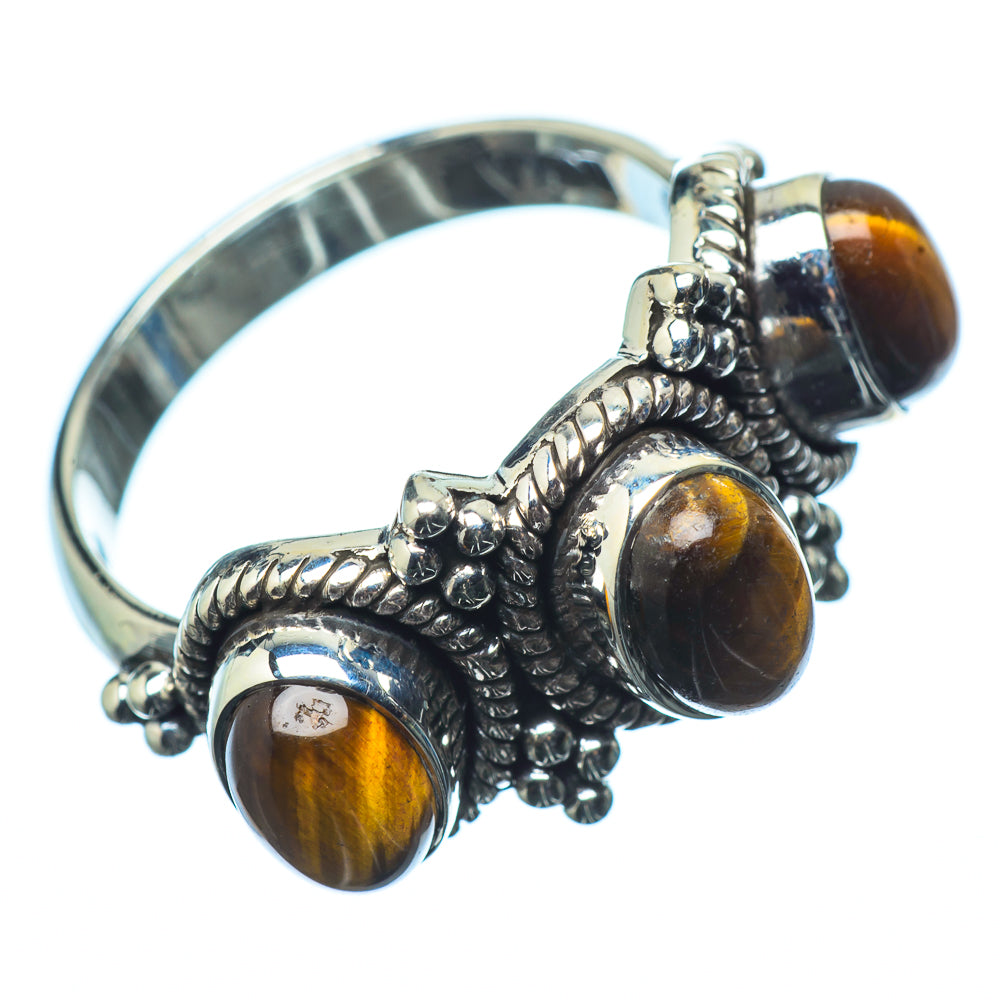Tiger Eye Rings handcrafted by Ana Silver Co - RING20790