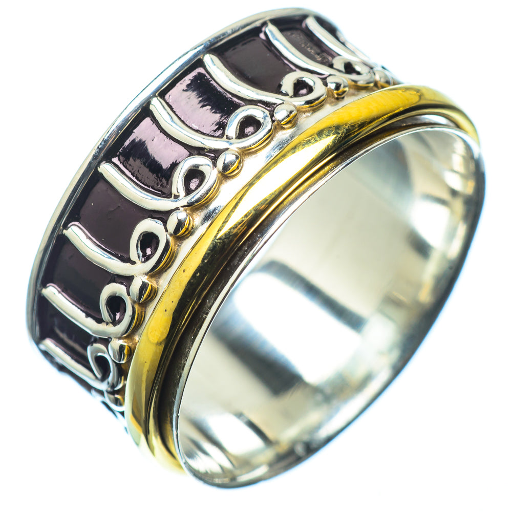 Meditation Spinner Rings handcrafted by Ana Silver Co - RING20798