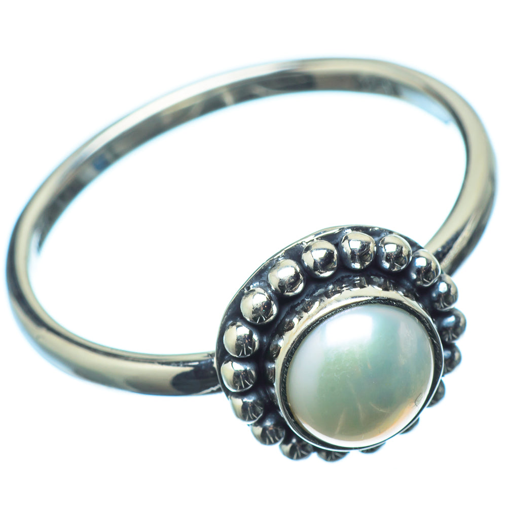 Cultured Pearl Rings handcrafted by Ana Silver Co - RING20802