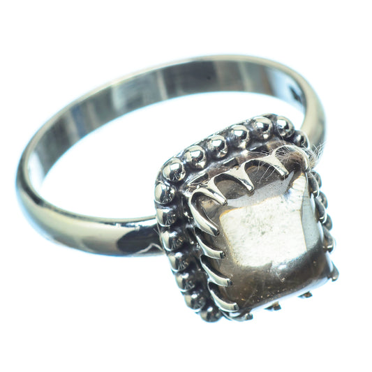 Smoky Quartz Rings handcrafted by Ana Silver Co - RING20837