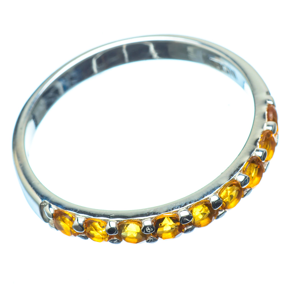 Citrine Rings handcrafted by Ana Silver Co - RING20840