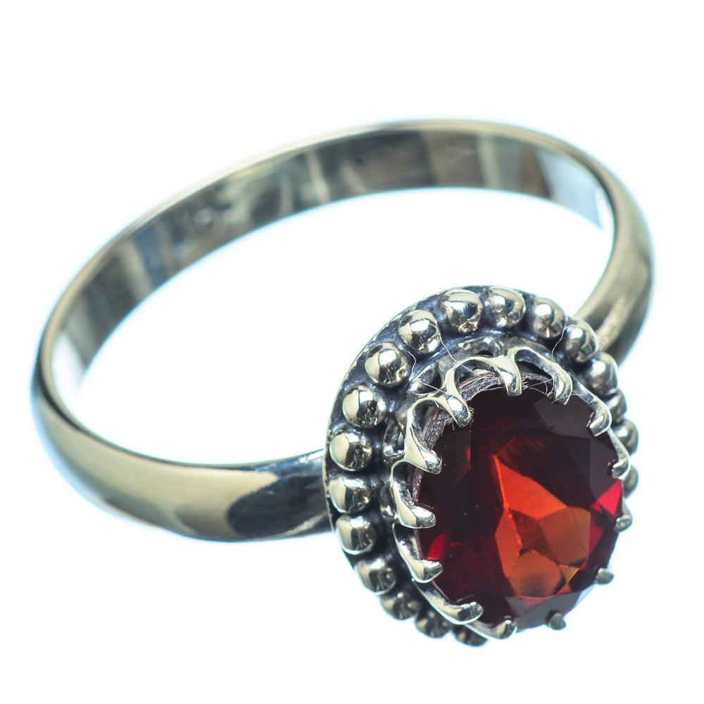 Garnet Rings handcrafted by Ana Silver Co - RING20843