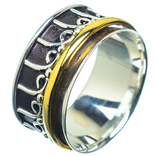 Meditation Spinner Rings handcrafted by Ana Silver Co - RING20847