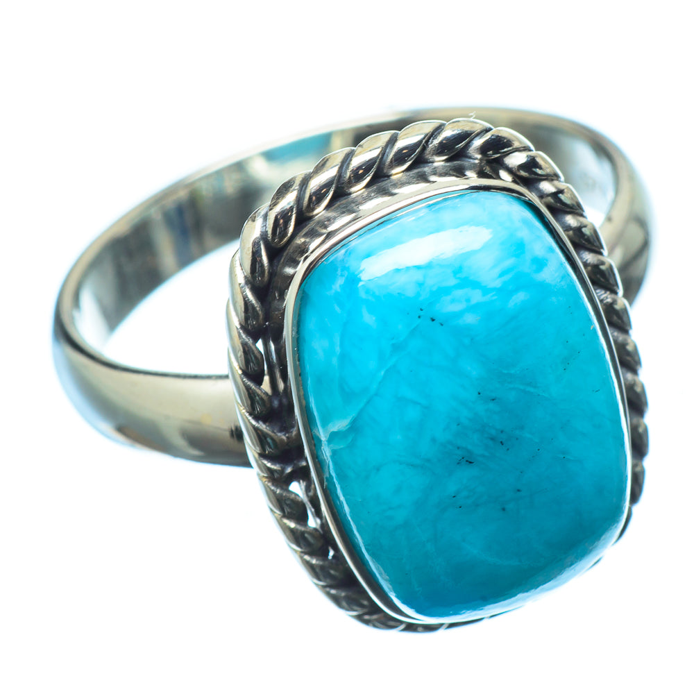 Larimar Rings handcrafted by Ana Silver Co - RING20879