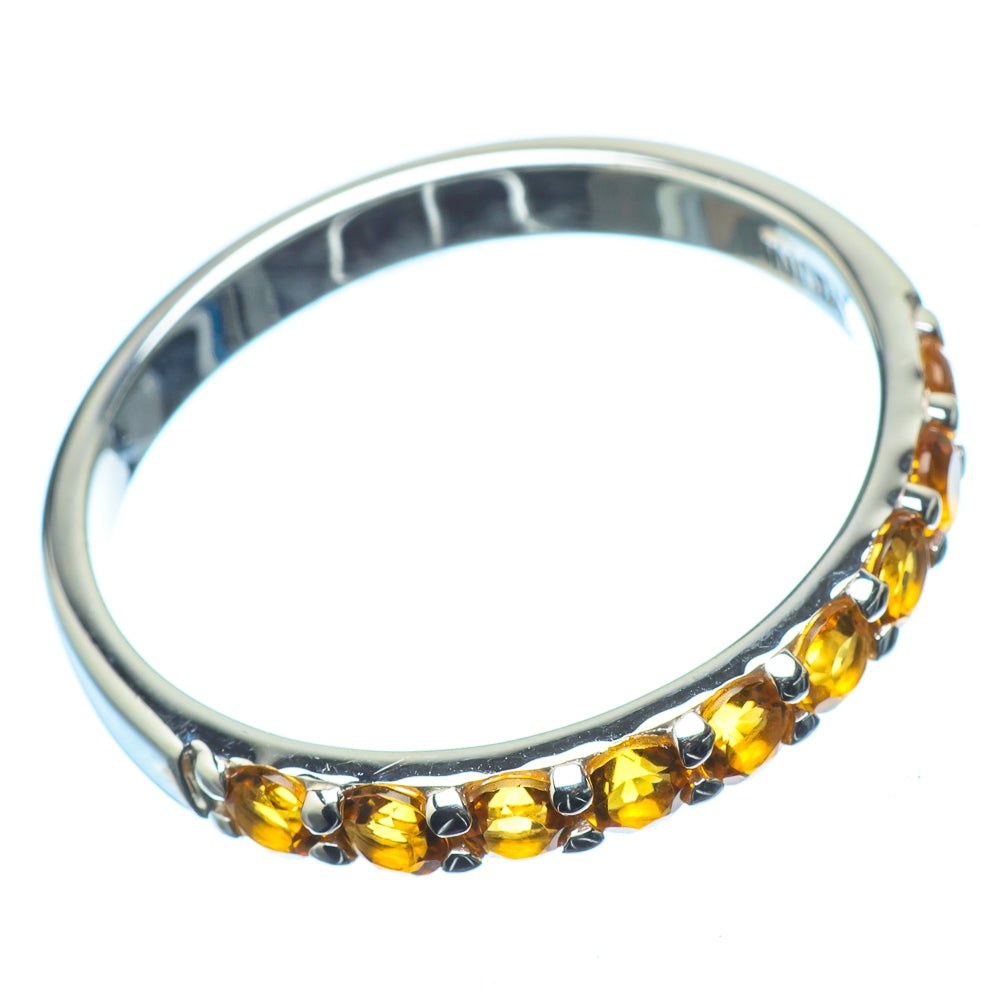 Citrine Rings handcrafted by Ana Silver Co - RING20907