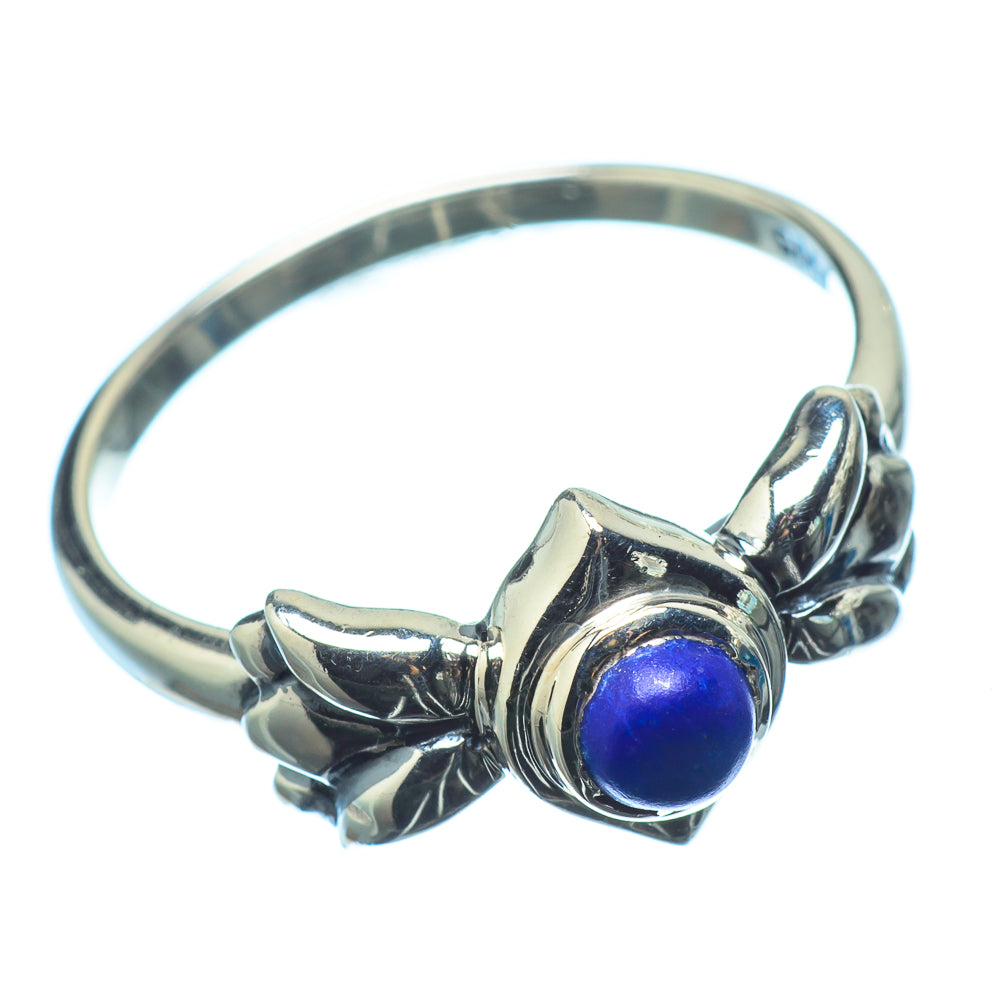 Lapis Lazuli Rings handcrafted by Ana Silver Co - RING20936 - Photo 2