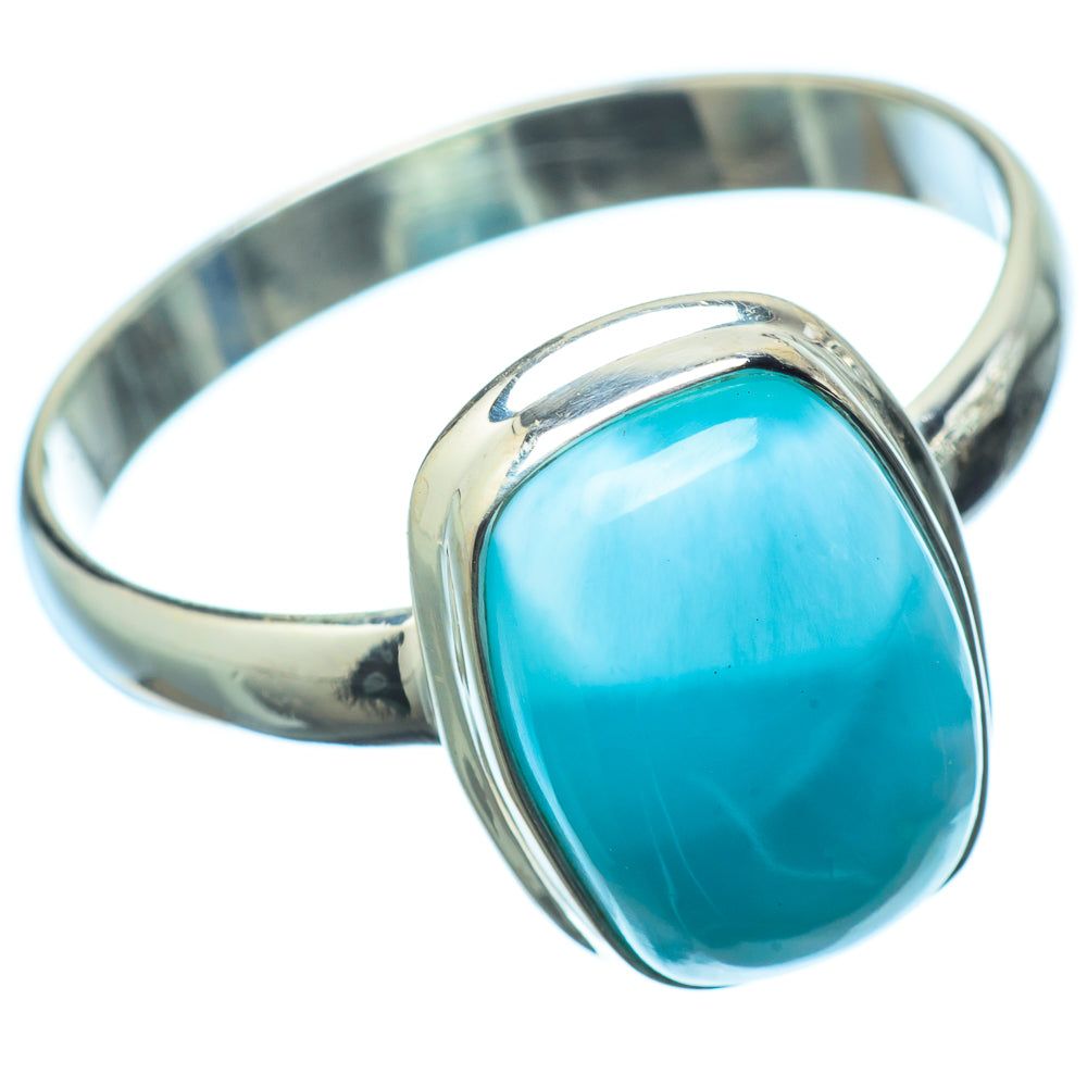 Larimar Rings handcrafted by Ana Silver Co - RING20969