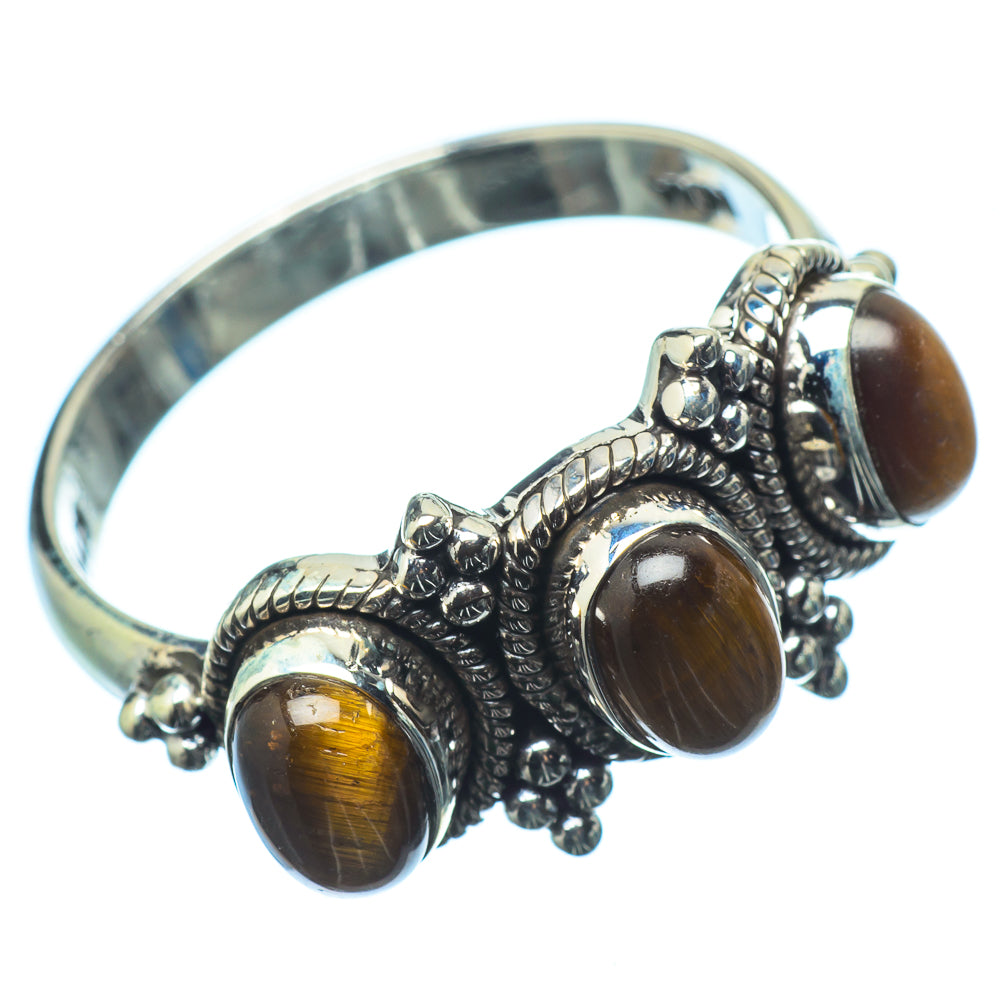 Tiger Eye Rings handcrafted by Ana Silver Co - RING20993