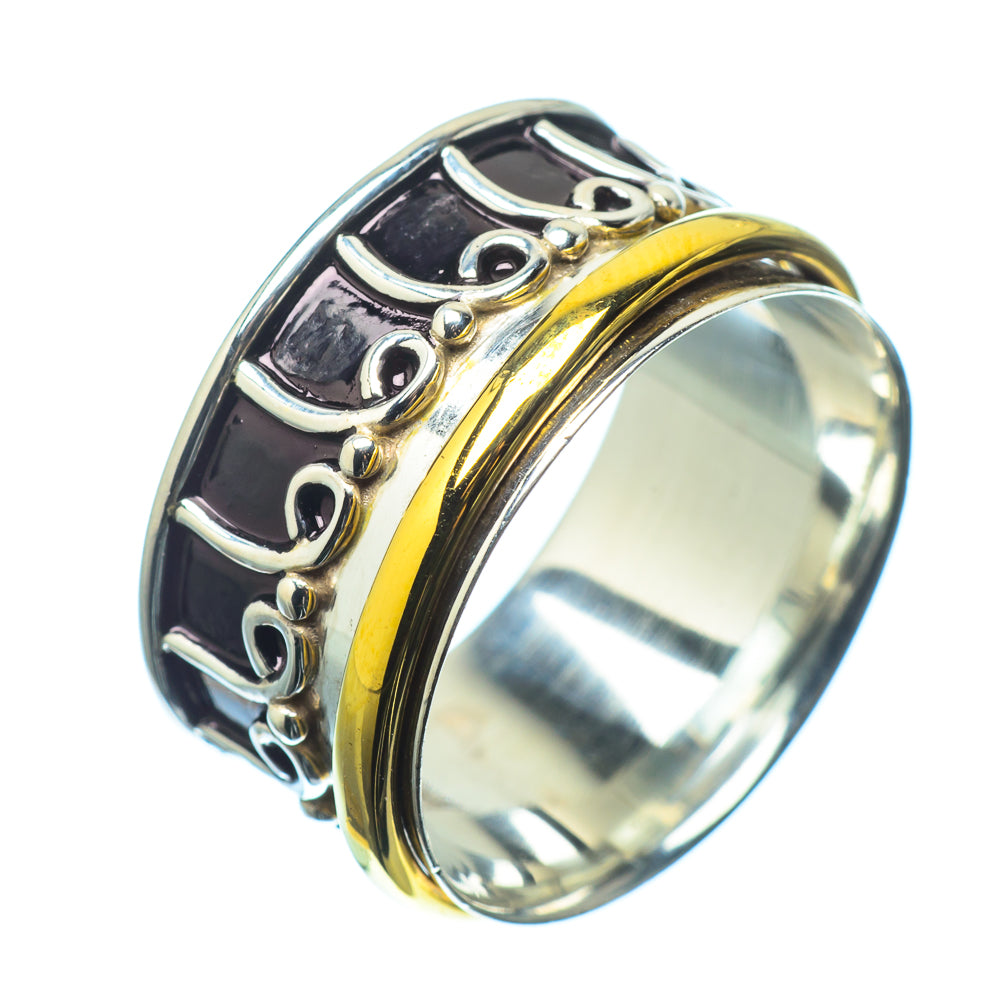 Meditation Spinner Rings handcrafted by Ana Silver Co - RING21011