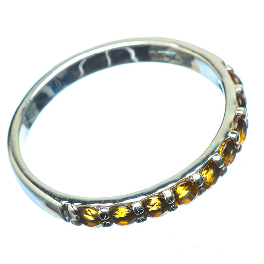 Citrine Rings handcrafted by Ana Silver Co - RING21037