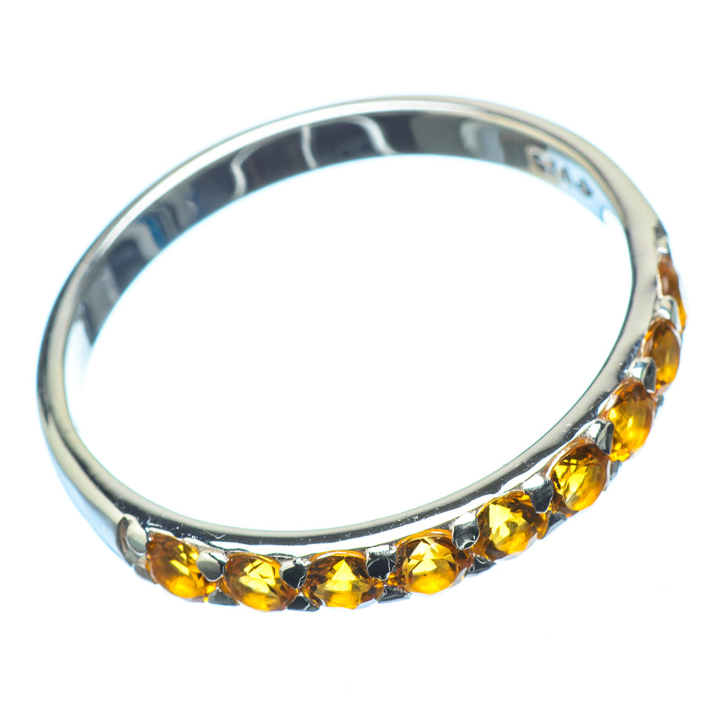 Citrine Rings handcrafted by Ana Silver Co - RING21076