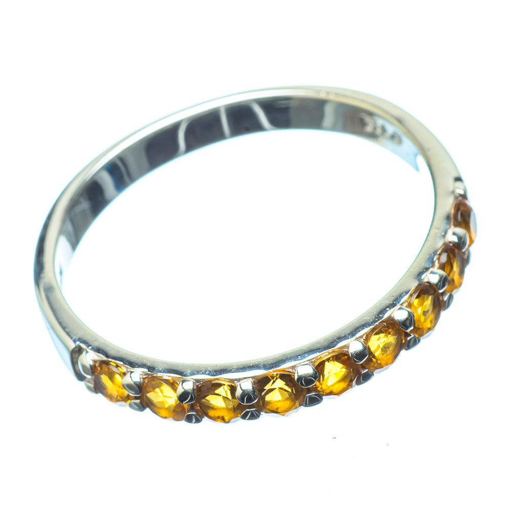 Citrine Rings handcrafted by Ana Silver Co - RING21090