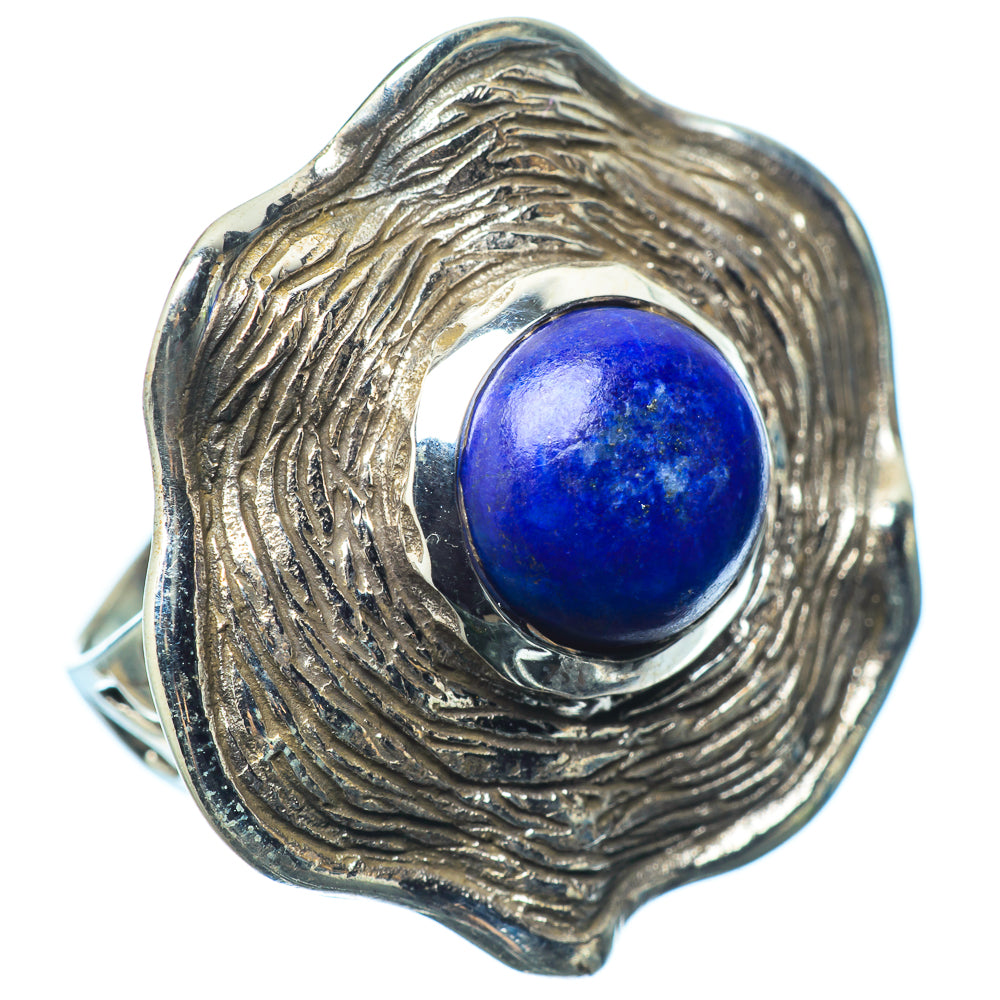 Lapis Lazuli Rings handcrafted by Ana Silver Co - RING21149