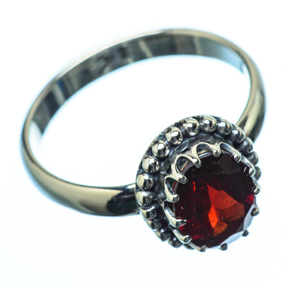 Garnet Rings handcrafted by Ana Silver Co - RING21194