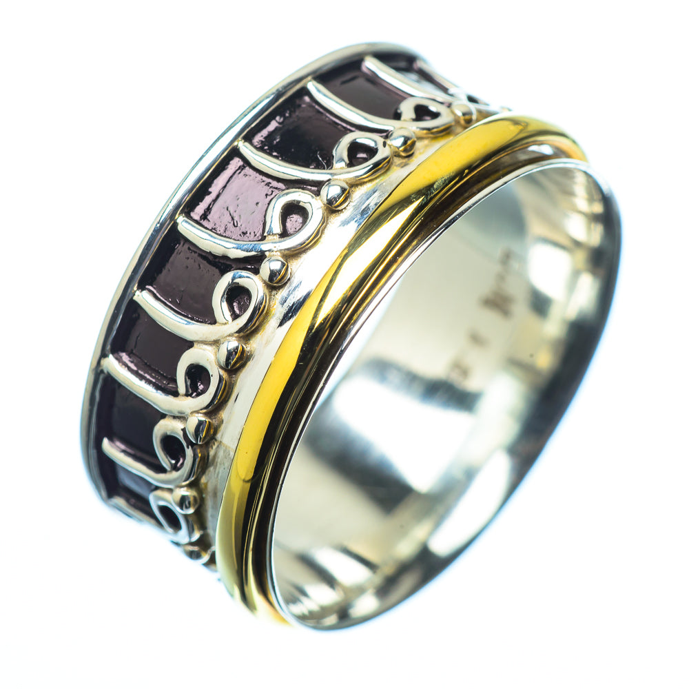 Meditation Spinner Rings handcrafted by Ana Silver Co - RING21223