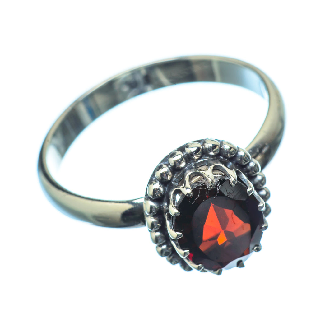 Garnet Rings handcrafted by Ana Silver Co - RING21245