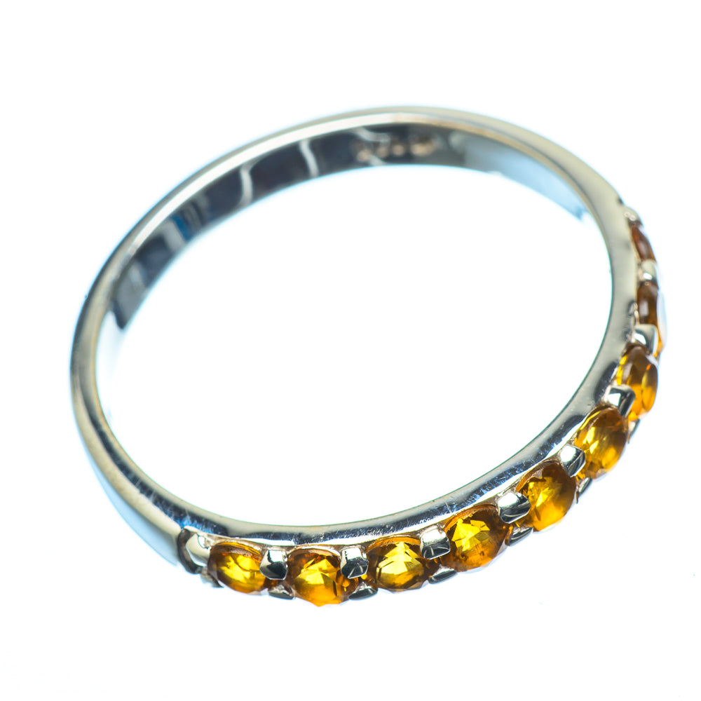 Citrine Rings handcrafted by Ana Silver Co - RING21314