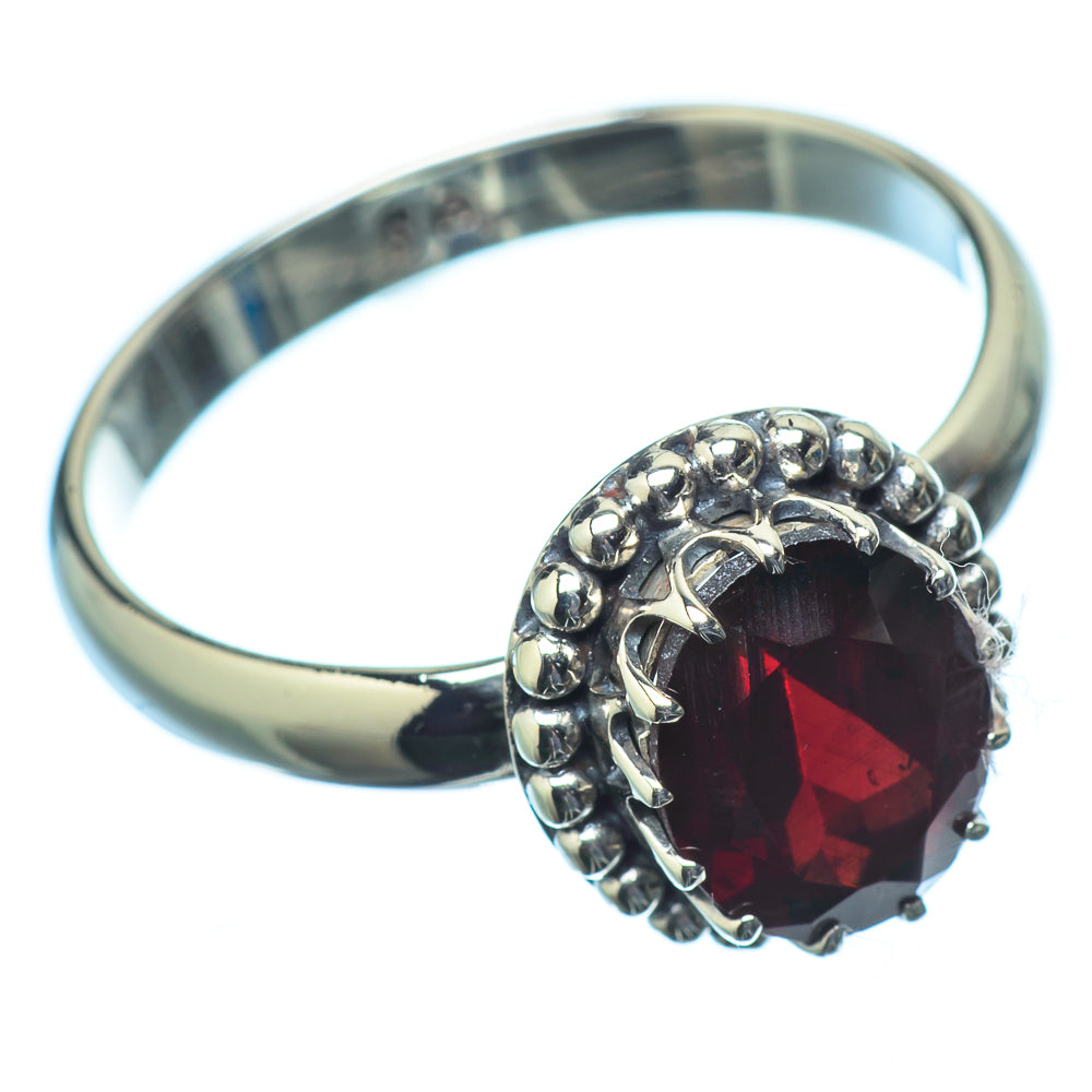 Garnet Rings handcrafted by Ana Silver Co - RING21339
