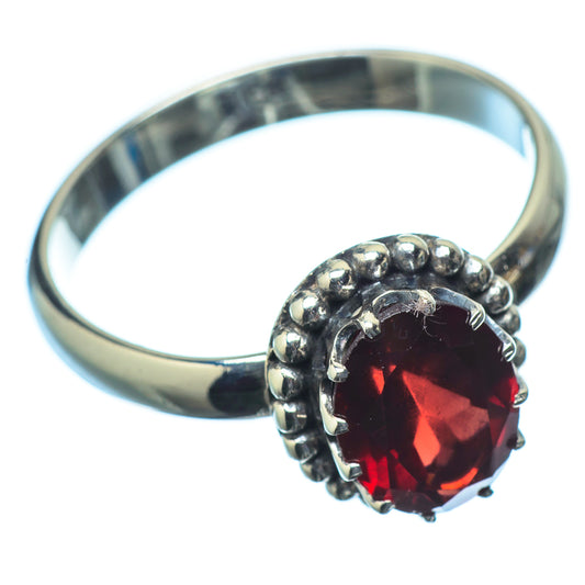 Garnet Rings handcrafted by Ana Silver Co - RING21360