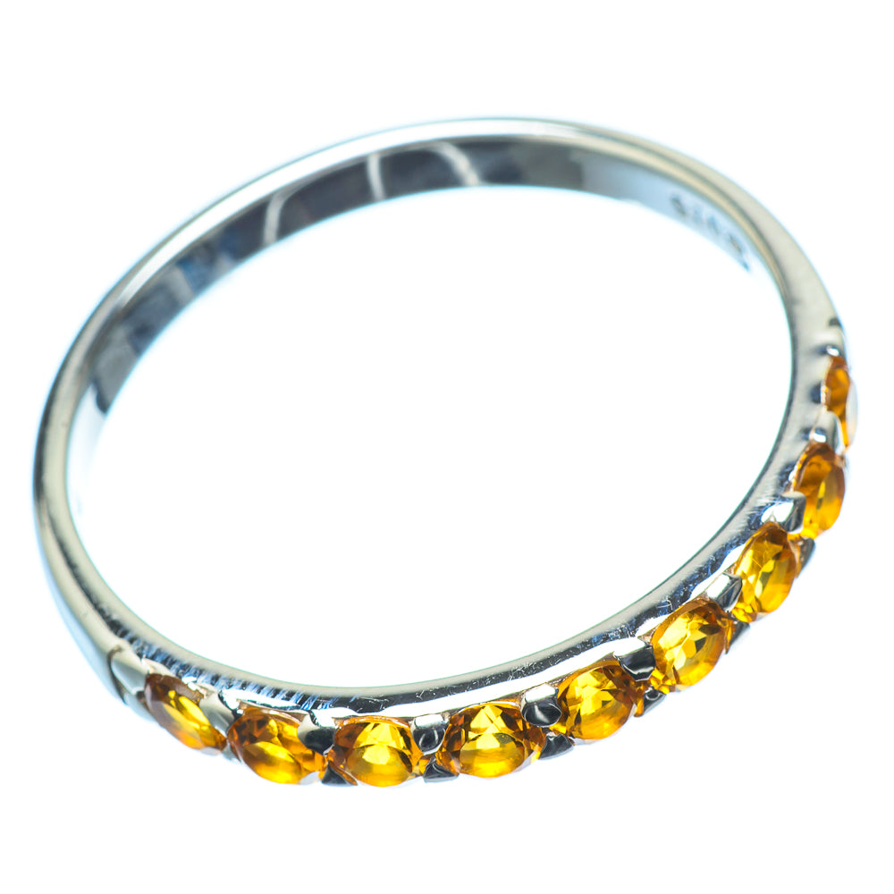 Citrine Rings handcrafted by Ana Silver Co - RING21378