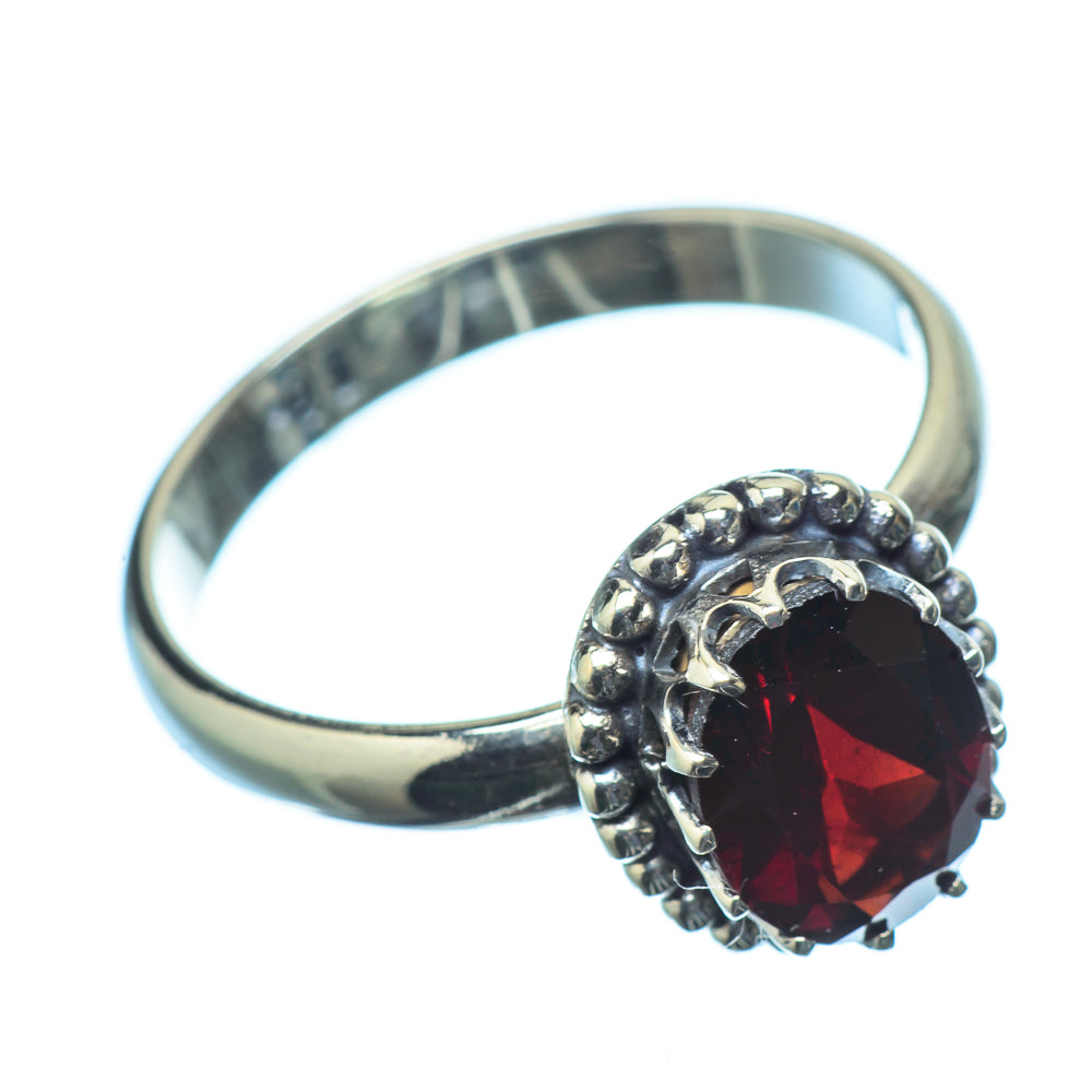 Garnet Rings handcrafted by Ana Silver Co - RING21379
