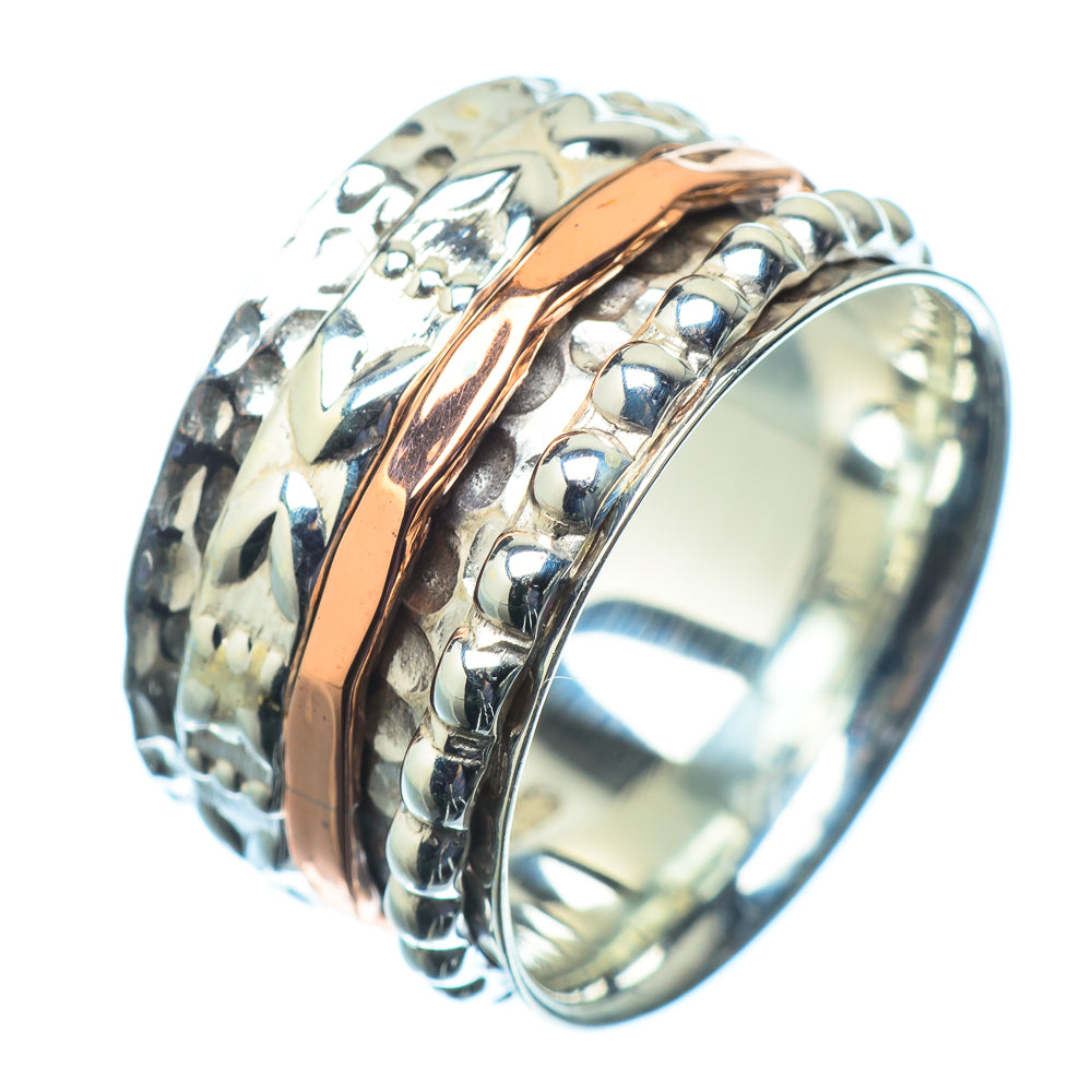 Meditation Spinner Rings handcrafted by Ana Silver Co - RING21384