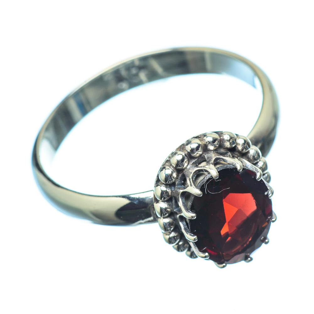 Garnet Rings handcrafted by Ana Silver Co - RING21399