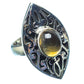 Citrine Rings handcrafted by Ana Silver Co - RING21558