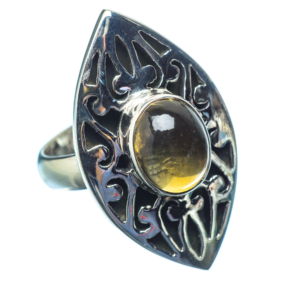 Citrine Rings handcrafted by Ana Silver Co - RING21558