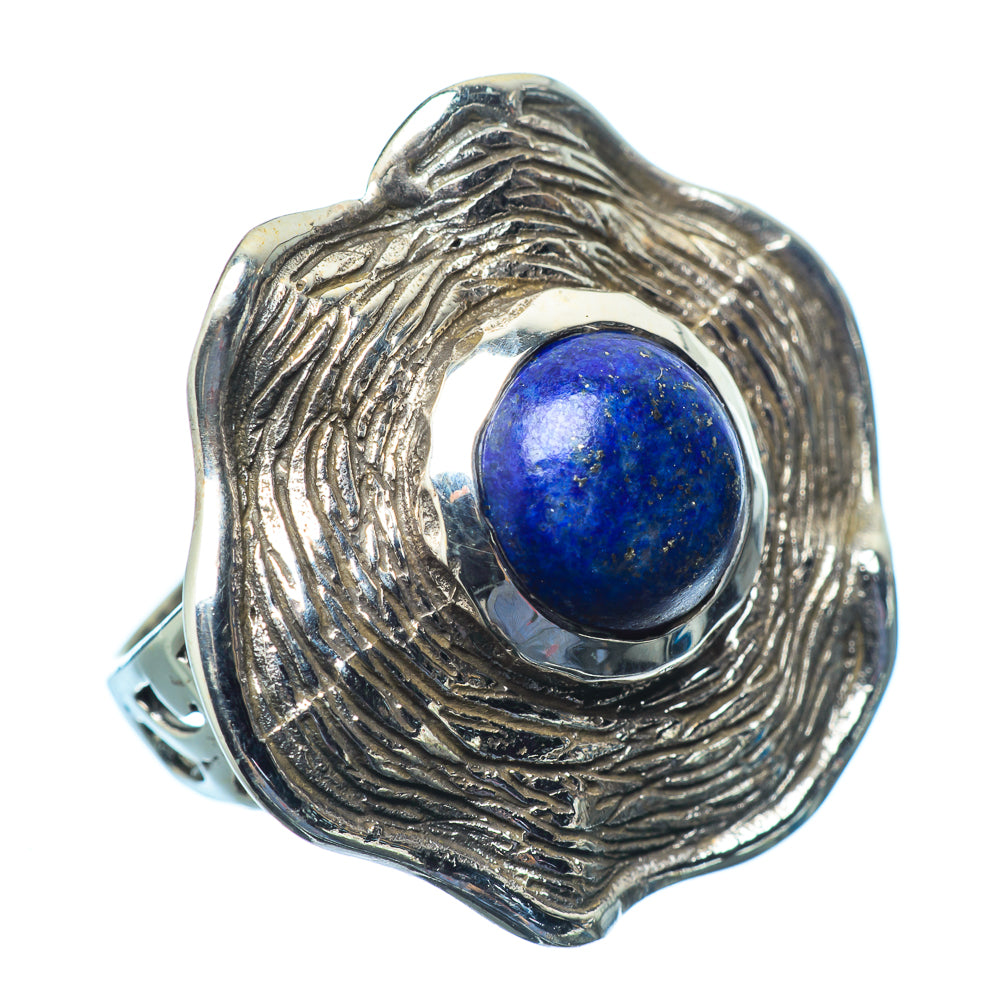 Lapis Lazuli Rings handcrafted by Ana Silver Co - RING21567