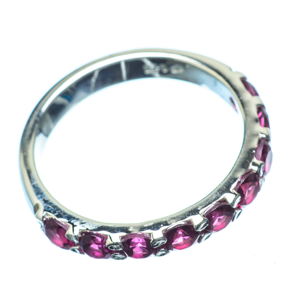 Pink Tourmaline Rings handcrafted by Ana Silver Co - RING21623