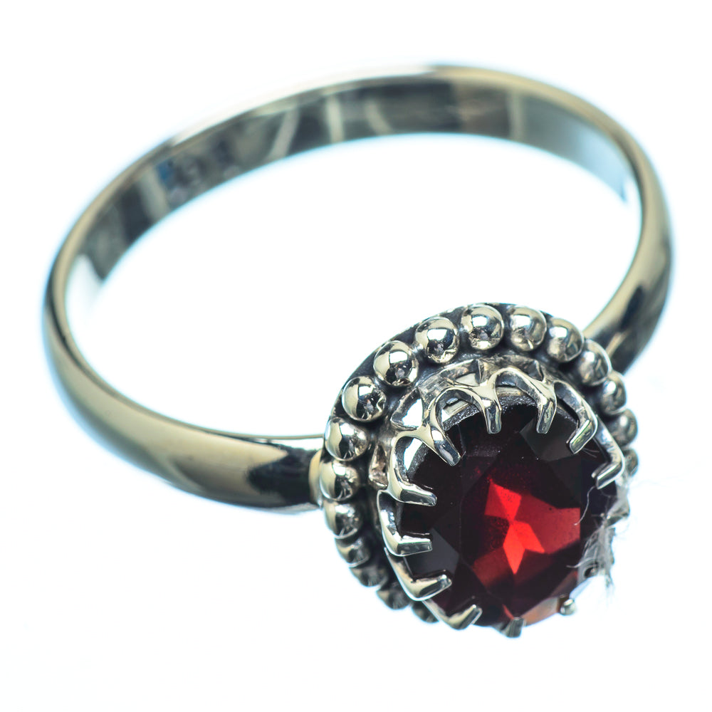 Garnet Rings handcrafted by Ana Silver Co - RING21650